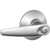Schlage F-Series Lock F40 Privacy Lever Jazz Lever (Satin Chrome)