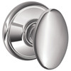 Schlage F-Series Lock F10 Passage Siena Knob Style (Bright Chrome)