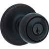 Kwikset Polo Ventian Bronze Keyed Entry Door Knob