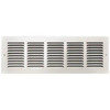 Truaire 20 In. X 6 In. Stamped Return Air Grille (White)
