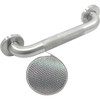 Wingits Premium Diamond Knurled Grab Bar 18 X 1.5 In. (Satin Stainless Steel)