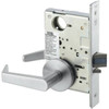 Yale Rose Mortise Augusta Lever Entry Handleset (Satin Chrome)