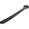 Kingston Brass Vintage 64-1/2 In. Adjustable Curved Shower Rod (Black)