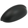 Laurey 3" Cup Pull - Matte Black Package Of 5