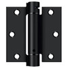 Global Door Controls 3.5 In. X 3.5 In. Squared Mortise Hinge (Matte Black) (2-Pack)