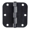 Global Door Controls 3.5 In. X 3.5 In. Hinge 5/8 In. Radius (Oil Rubbed Bronze) (2-Pack)