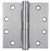 Global Door Controls 4.5 In. X 4.5 In. Hinge (Brushed Chrome) (3-Pack)