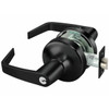 Yale 4705ln Au Storeroom Lever Lockset Black Suede Powder Grade 1