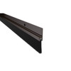 Pemko Brush Weatherstrip 1in Coverage Dark Bronze Anodized Aluminum 48in