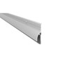 Pemko 345anb48 Brush Door Bottom Sweep With Rain Drip Mill Finish Aluminum