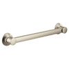 Moen Flara Brushed Nickel 18" Grab Bar
