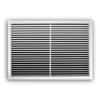 Truaire 30 In. X 28 In. White Aluminum Fixed Bar Type  Return Air Grille