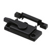 Prime-Line Diecast Window Sash Lock With Alignment Lugs, Cam Action, Matte Black