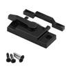 Prime-Line Vinyl Window Sash Lock With Keepers, Matte Black, Single Pack