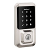 Kwikset Halo Satin Nickel Wifi Enabled Smart Electronic Deadbolt With Smartkey Security