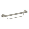 Moen Home Care Brushed Nickel 24" Grab Bar With Towel Bar