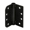 Prime-Line 4" Spring Door Hinge, Commercial, Matte Black, Package Of 3