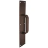 Rockwood 4 X 6 In Brass Pull Plate (Dark Bronze)