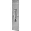 Rockwood 4 X 16 In Stainless Steel Pull Plate W/ 5.5 Center To Center (Stainless Steel)