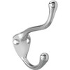 Rockwood Satin Chrome Medium Coat Hook 1-1/4"H X 1-1/16"W