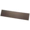 Rockwood Satin Bronze Rectangular Kick Plate 34"L