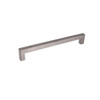 Seasons 3.75 In. Center-To-Center Square Brushed Nickel Drawer Pull, 5-Pack