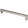 Seasons 5 In. Center-To-Center Square Chrome Drawer Pull, 5-Pack