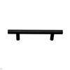 Seasons 3.75 In. Center-To-Center 6 In. Length Textured T-Bar Matte Black Drawer Pull, 5-Pack