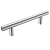 Seasons 3.75 In. Center-To-Center 7 In. Length T-Bar Brushed Nickel Drawer Pull, 10-Pack