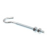 Prime-Line Clothesline Hook-Nut 1/4"-20 X 4-1/4" Zinc Plated Steel Package Of 10