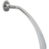 Seasons  44-72" Adjustable Curved Shower Rod With Brackets, Chrome