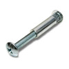 NGP Fire Door Thru-Bolts, 3/8"Diameter, Zinc Plated Steel, Package Of 20