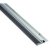 NGP Door Sweep With 1/2" Vinyl Seal & Drip Guard, Anodized, 36"