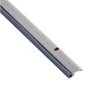 NGP Weatherstrip, Metal With Vinyl Bulb Seal, 84"