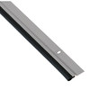 NGP Weatherstrip, Metal With Silicone Seal, Anodized, 36"