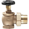Watts 1-1/4" Bronze Steam Radiator Angle Valve