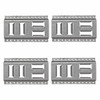 Snap-Loc Fast-Track E-Track 8 In. Package Of 4