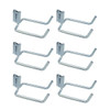 Snap-Loc Multi-Purpose J-Hook Dual 8" Hanger Package Of 6
