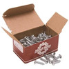 Lindstrom #10 - 1 In. Phillips/Slotted Pan Head Sheet Metal Screw Package Of 100