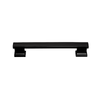 Seasons Hexa 5" Ctc Modern Cabinet Pull, Oil Rubbed Bronze, Package Of 5