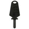 Simplex Access Controls Insync Programmed Key, Black, Package Of 10