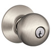 Schlage F Series Orbit Knob (Satin Nickel)