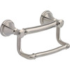 Delta Traditional Stainless Steel Toilet Paper Holder With Assist Bar