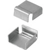 Stamped Aluminum Mill Finish Spreader Bar Clips, Pack Of 50
