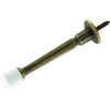 3 In Diecast Rigid Door Stop W/ Rubber Tip (10-Pack) (Antique Brass)