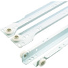 White Bottom Mount Rv And Mobile Home Drawer Slides