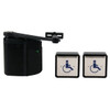 Norton Adaez PRO Operator Narrow Push/Pull Side Covers With Square Push Button