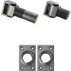 D&d Technologies Sureclose Hinge Closer Kit Aluminum Center Mount - 180 Lbs