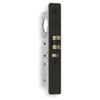 Adams Rite 6.88 X 1 X 2.14 In Aluminum Flat Face Standard Deadlatch (Dark Bronze