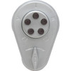 Kaba Access Simplex Keyless Spring Deadlatch (Satin Chrome)